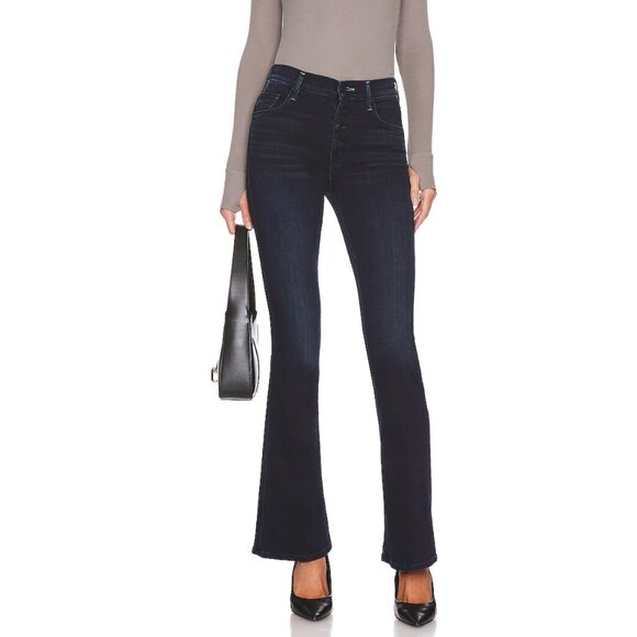 Mother the Pixie Weekender Jean in Night Tripper - Picture 1 of 10